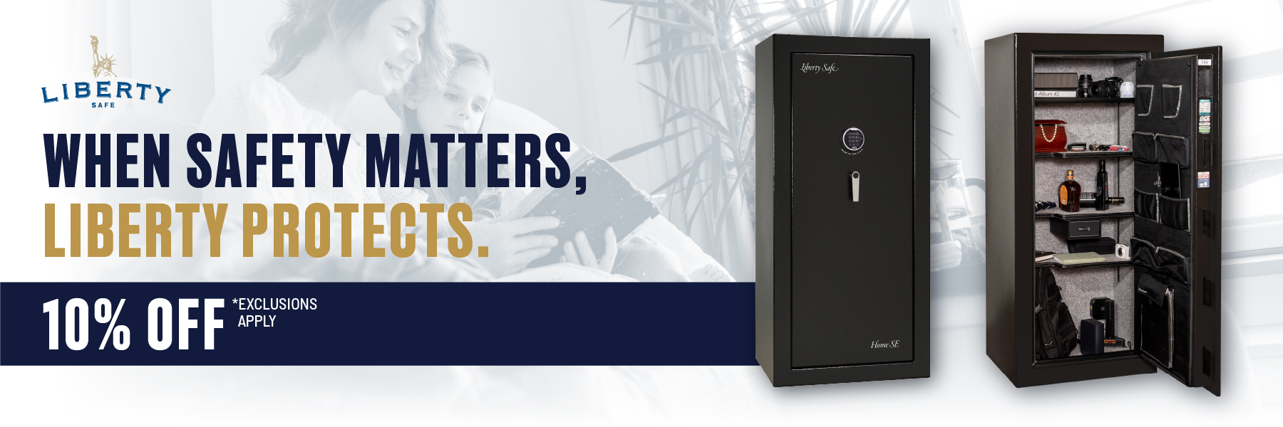 Liberty Safe Safety Month Sale from Liberty Safe of Wilmington your Liberty Safe dealer in Wilmington
