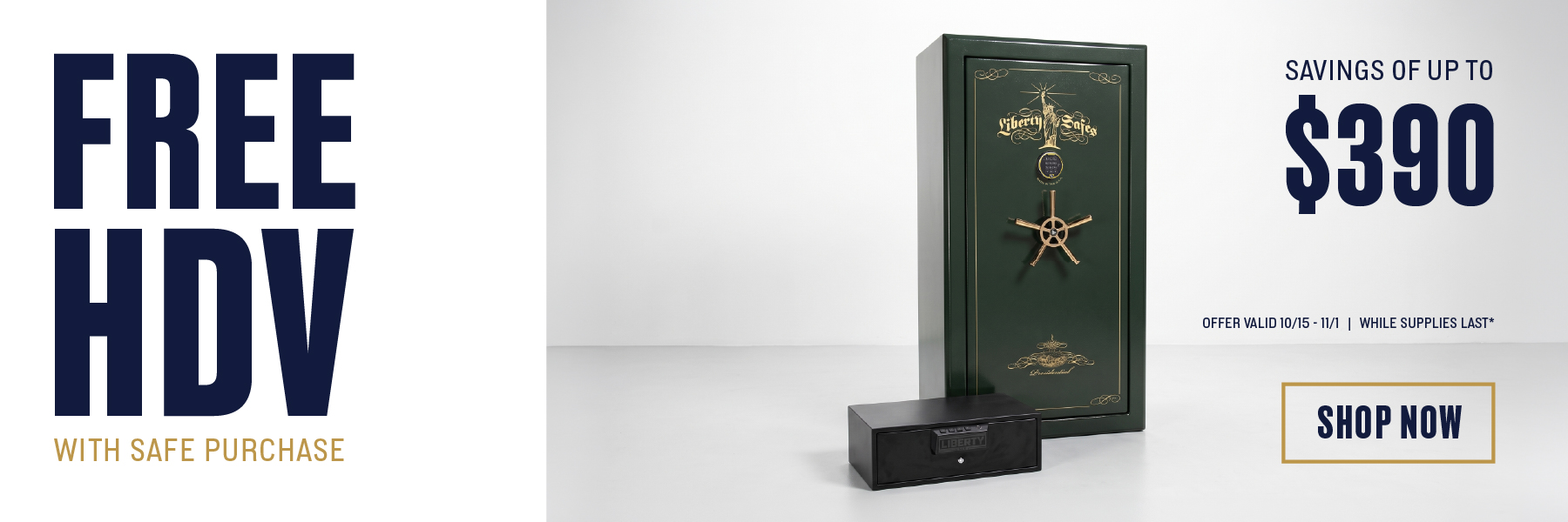 Liberty Safe Fall Savings from Liberty Safe of Wilmington your Liberty Safe dealer in Wilmington